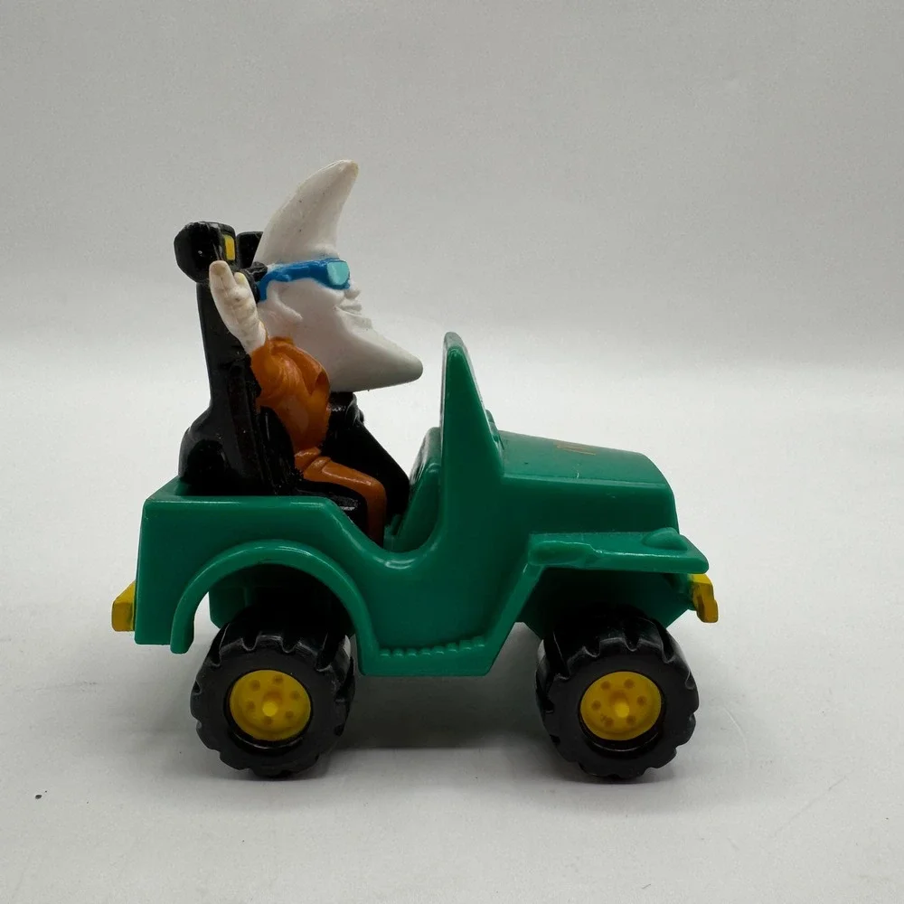 McDonalds Mac Tonight Happy Meal Toy Lot Kids Vintage 1988 Plane Jeep Jet Ski‎